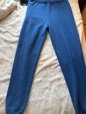 Jerzees Navy Blue Fleece Sweatpants